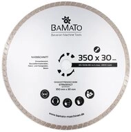 BAMATO Diamanttrennscheibe 350 x 30 mm Diamantscheibe f&uuml;r...