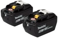 Makita Akku Set 2x BL 1890 18 V 9,0 Ah / 9000 mAh Li-Ion LXT (2x 1915H4-0)...