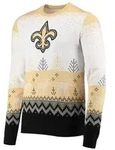 Forever Collectibles Rundhalspullover NFL Ugly XMAS New Orleans Saints wei&szlig; L