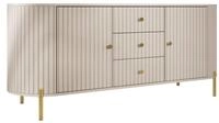 MIRJAN24 Kommode Sepiroz 180 2D3SZ (mit zwei Dreht&uuml;ren und drei Schubladen),