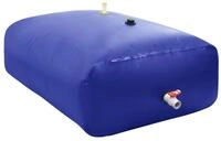 vidaXL Bew&auml;sserungssystem Wassertank mit Wasserhahn Faltbar 3000 L PVC, (1-tlg)