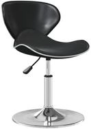 vidaXL Barhocker Barhocker Schwarz Kunstleder (1 St)