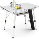 Arebos Campingtisch 120x70 cm Reisetisch faltbar, klappbar f&uuml;r Camping,...