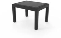 Ipae-Progarden Gartentisch Jack Beistelltisch Kunststoff Rechteck 59x46x40cm...