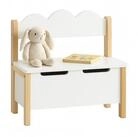relaxdays Sitzbank Kinderbank mit Stauraum