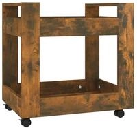 vidaXL B&uuml;rowagen, Rollwagen R&auml;uchereiche 60x45x60 cm Holzwerkstoff