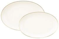 Seltmann Weiden Servierplatte Savona Goldlinie Servierplatten-Set 2er Set,...