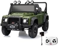 Jamara Elektro-Kinderauto Ride-on Land Rover Defender 110 SVX gr&uuml;n, 2,4GHz,...