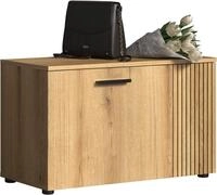 Home affaire Sitzbank Amrum (1-St), Schuhbank mit 2 T&uuml;ren & 2 Einlegeb&ouml;den -