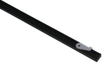 GARDINIA Vorhangschiene Aluminium-Vorhangschienen Set 1-Lauf Lucy, 1-l&auml;ufig,...