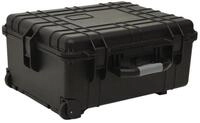 vidaXL Kameratasche Flugkoffer mit Rollen Schwarz 58x45x27 cm PP
