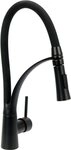 TRIZERATOP K&uuml;chenarmatur K&uuml;chenarmatur Flexible NOIR, schwarz 43cm, Wasserhahn