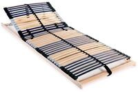 Lattenrost, vidaXL, Lattenrost mit 42 Latten 7 Zonen 90x200 cm