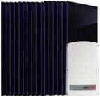 SUNNIVA Solaranlage 8.0 kW, Monokristallin, (16x 500 W Solarmodule Fullblack