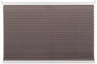 mydeco Plissee FREE, Plissee, Taupe, B 120 x H 130 cm, blickdicht, ohne Bohren,