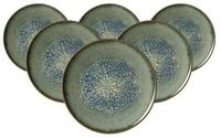 Ritzenhoff & Breker Fr&uuml;hst&uuml;cksteller Verde Dessertteller &oslash; 20,5 cm 6er Set,...