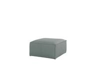 Fun M&ouml;bel Polsterhocker Designerhocker CELES PREMIUM in Stoff Scala (85x85x40...