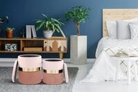 Kayoom Stauraumhocker Hocker Zora 125 2er-Set, samtweicher Stoffbezug,runde...