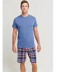 Jockey Shorty Everyday (2 tlg) Seitentaschen, Lockere Passform blau L (52)