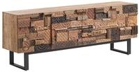 massivum Sideboard Greenland 4-t&uuml;rig, Massivholz Schrank rustikal Kommode (13...