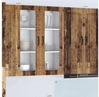 vidaXL Sideboard, K&uuml;chenschrank mit Regal Altholz 40 x 31 x 100 cm...