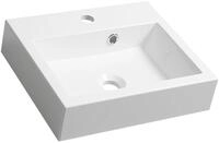 Sapho Waschtisch ORINOKO Gussmarmor-Waschtisch 42x10x36cm, wei&szlig;, Sapho-OR042