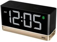 Braun Wecker BC 27 BEU Digitaler LED Wecker
