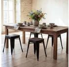 MCW Hocker MCW-A73-4 (Set, 4er), Stapelbar, bodenschonende Gummif&uuml;&szlig;e,...