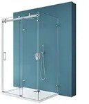 Mai & Mai Komplettdusche Duschkabine U-FORM Duschabtrennung 8mm ESG Glas Nano...