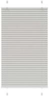vidaXL Plissee, Plissee Hellgrau 80x100 cm Stoffbreite 79,4 cm Polyester