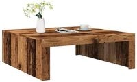 vidaXL Couchtisch, Couchtisch Altholz-Optik 100x100x35 cm Holzwerkstoff