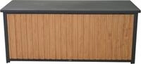 Siena Garden Kissenbox, Gestell aus Aluminium, 181x79x75cm woodlook