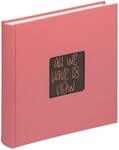 Walther Design Fotoalbum Fun 30 x 30 cm, buchgebundenes Album, Papiereinband,