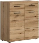 xonox.home Kommode Kommode Scout, Evoke Oak Nachbildung Softclose Melamin Modern