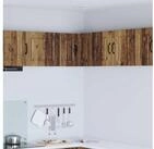 vidaXL Sideboard, K&uuml;chenschrank mit Regal Altholz 57 x 57 x 40 cm Holzwerkstoff