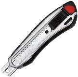 WESTCOTT Cuttermesser Aluminium Alloy, Klinge: 1.8 cm, mit Abbrechklinge und