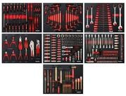 Mephisto-Tools Werkzeugset, (Set), metrisch, inkl. Soft Inlay in Carbon-Optik...