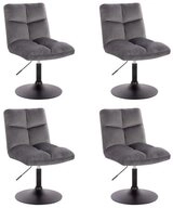 HOME DELUXE Polsterstuhl Pokerstuhl ACE 2er - 8er Set - h&ouml;henverstellbar (2...