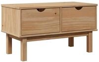 vidaXL Sitzbank Flurbank OTTA 80x40x45 cm Massivholz Kiefer