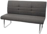 MCW Polsterbank MCW-G55, 3-Sitzpl&auml;tze, mit Polster, hohe R&uuml;ckenlehne, 120 kg