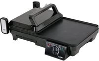 Lund Elektrogrill Elektrogrill 2000W, 2in1,Tischgrill und Toaster 40.5x25 cm,...
