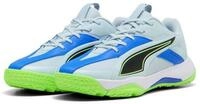 PUMA Accelerate Jr 5 Aqua Glow-PUMA White-Green Gla Handballschuh