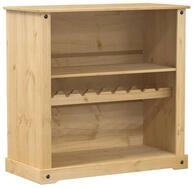 vidaXL Barschrank Weinschrank Corona 107,5x51x105,5 cm Massivholz Kiefer (1-St)