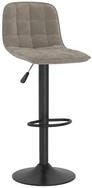 vidaXL Barhocker Barhocker Hellgrau Samt (1 St)