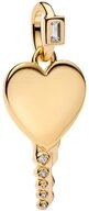 Pandora Charm Schl&uuml;ssel 364353C01, Vergoldet, Zirkonia, Liebe, Herz, Schl&uuml;ssel
