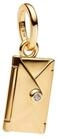 Pandora Kettenanh&auml;nger Charm-Briefumschlag Goldfarben