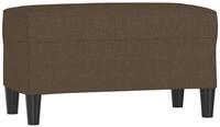 vidaXL Sitzbank Sitzbank Braun 70x35x41 cm Stoff