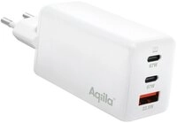 Aqiila Aqiila W3 USB Ladeger&auml;t 65 W 1x USB-A, 2x USB-C&reg; USB PD, Quick Charge