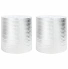 vidaXL Heizk&ouml;rperreflexionsfolie, Heizk&ouml;rper-Reflektorfolie 2 pcs Silber 25 x...