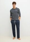 Marc O'Polo Schlafanzug Mix N Match Cotton (2 tlg) mit langen &Auml;rmeln,